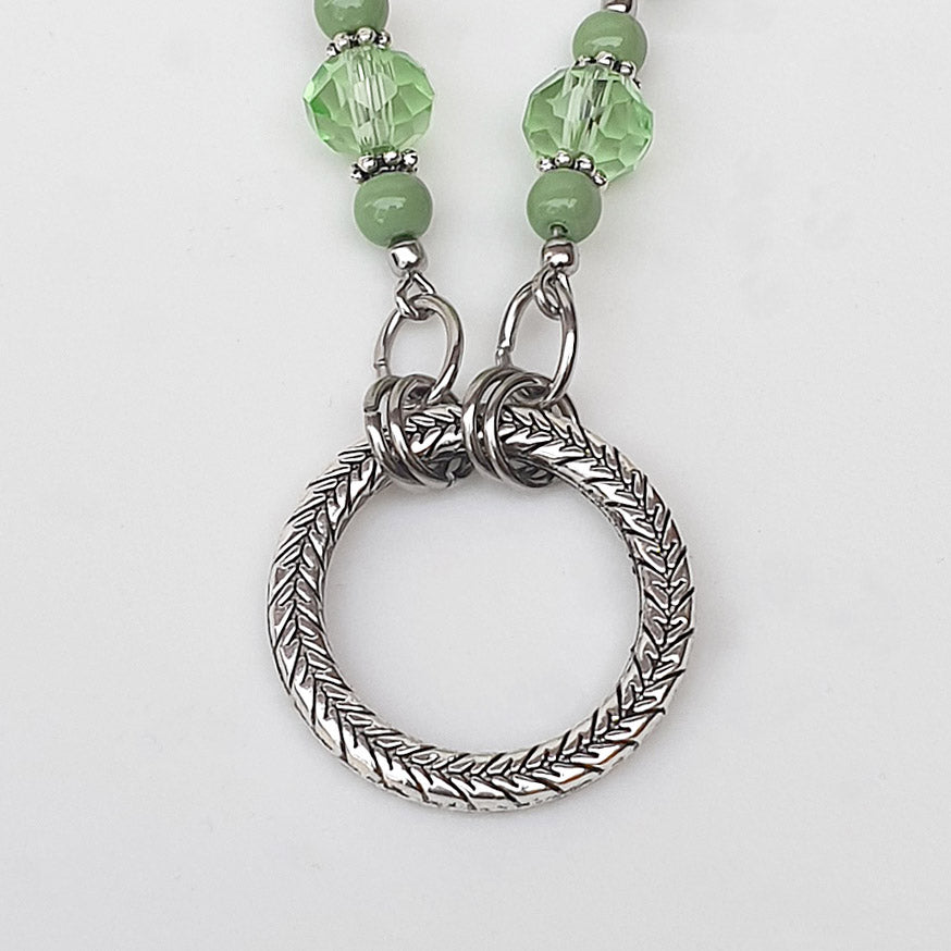 Spring Green Glasses Chain